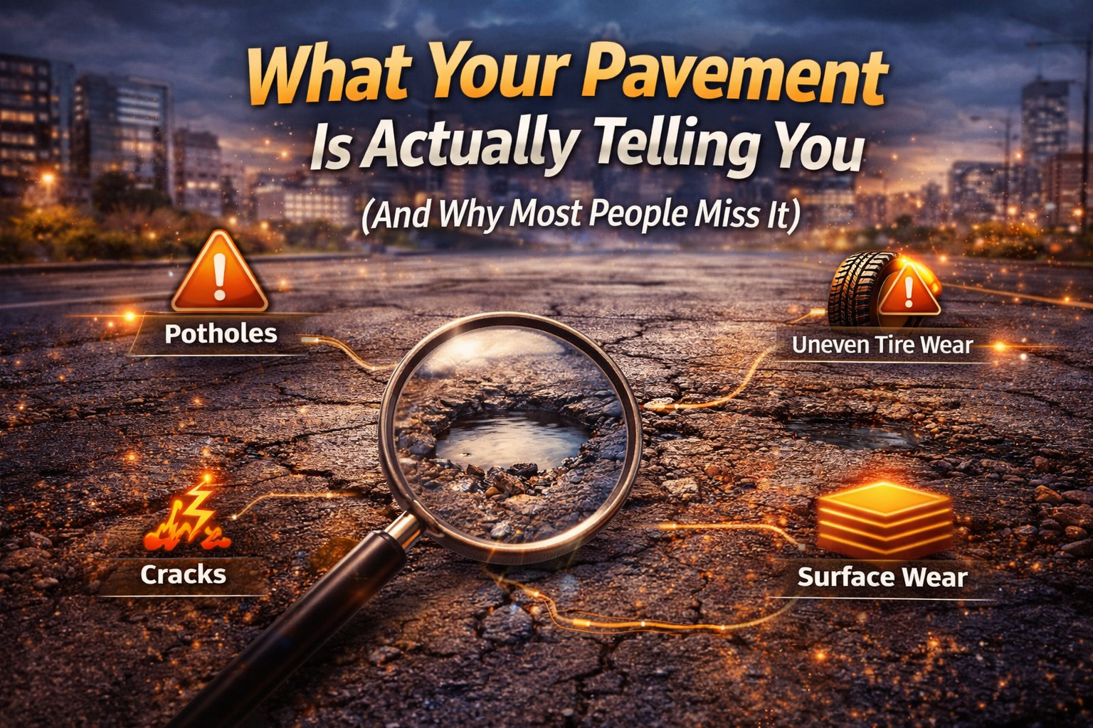 What Your Pavement Is Actually Telling You (And Why Most People Miss It)